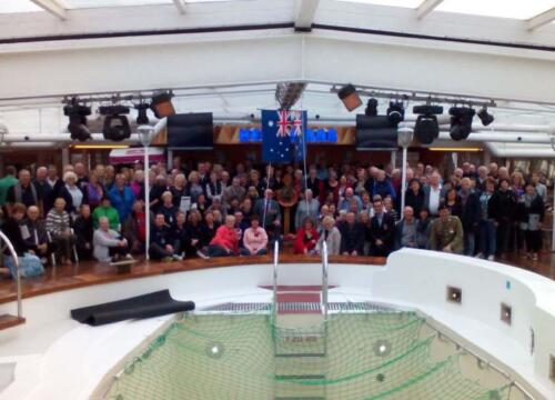 APRIL 2015 ANZAC CRUISE WITH LOUIS CRISTAL