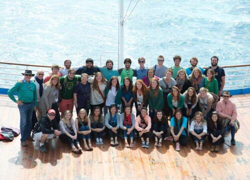 April 2011 group on a cruise