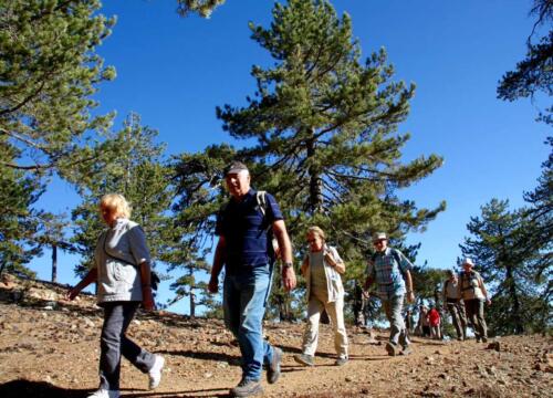 Sep 2013 FuHiking on Troodos Mountain in Cyprus